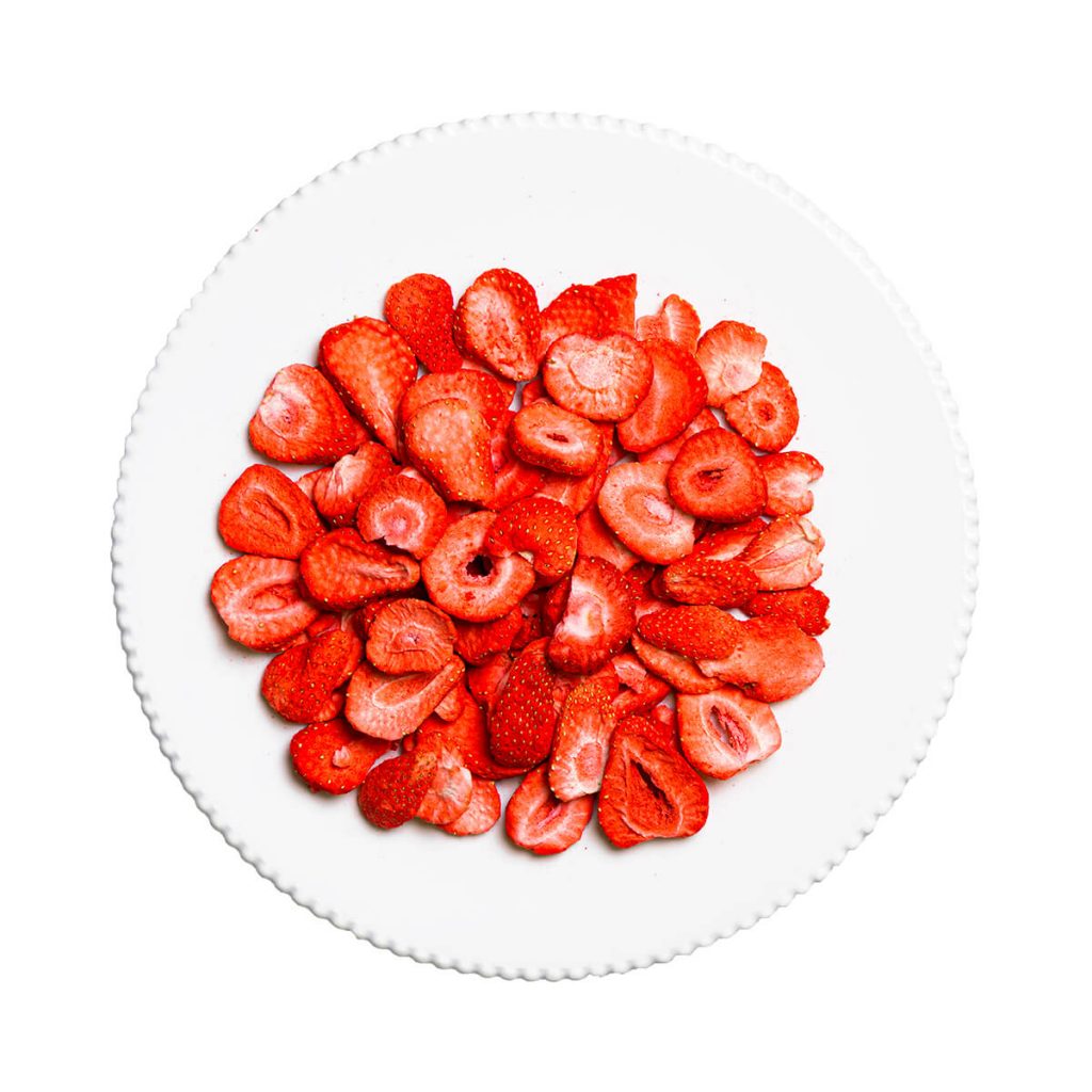 Freeze Dried Sliced Strawberry