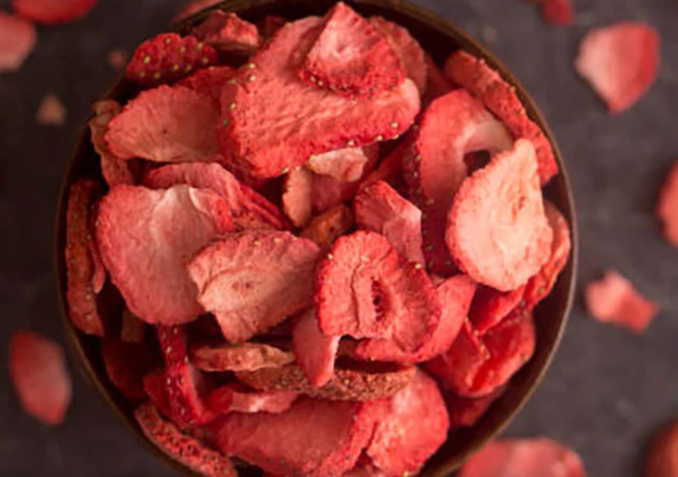 Freeze-Dried Strawberries in Bulk