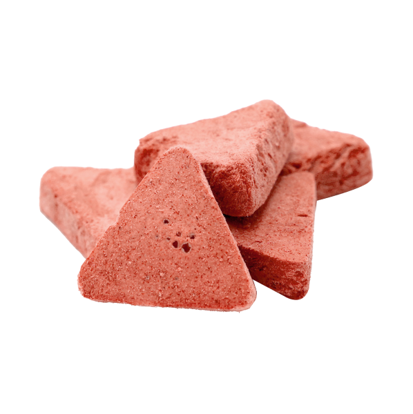 Freeze-Dried Rice Crackers (Strawberry)