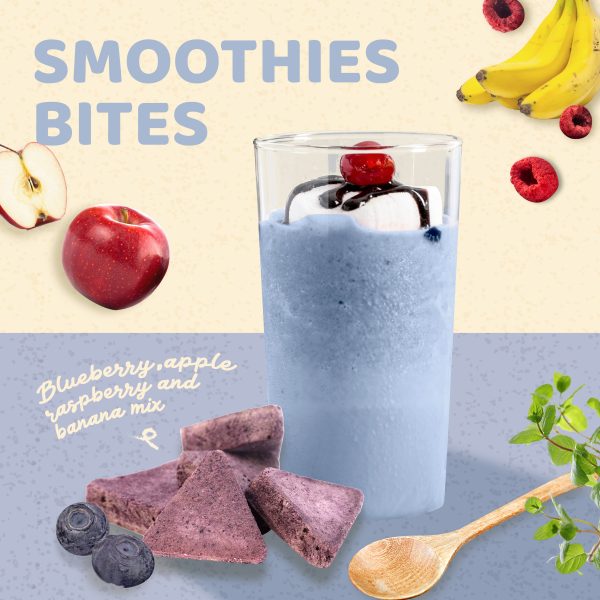 Freeze-Dried Blueberry Mix Smoothie Bites